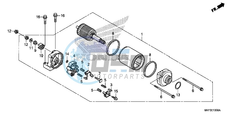 STARTER MOTOR