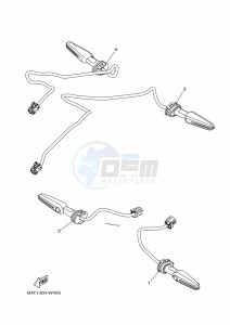 MT-07 MTN690 (BAT1) drawing FLASHER LIGHT