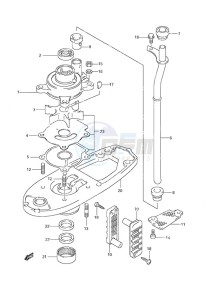 DF 40 drawing Water Pump