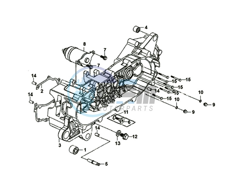 CRANKCASE COVER LINKS