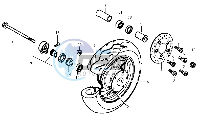 FRONT WHEEL