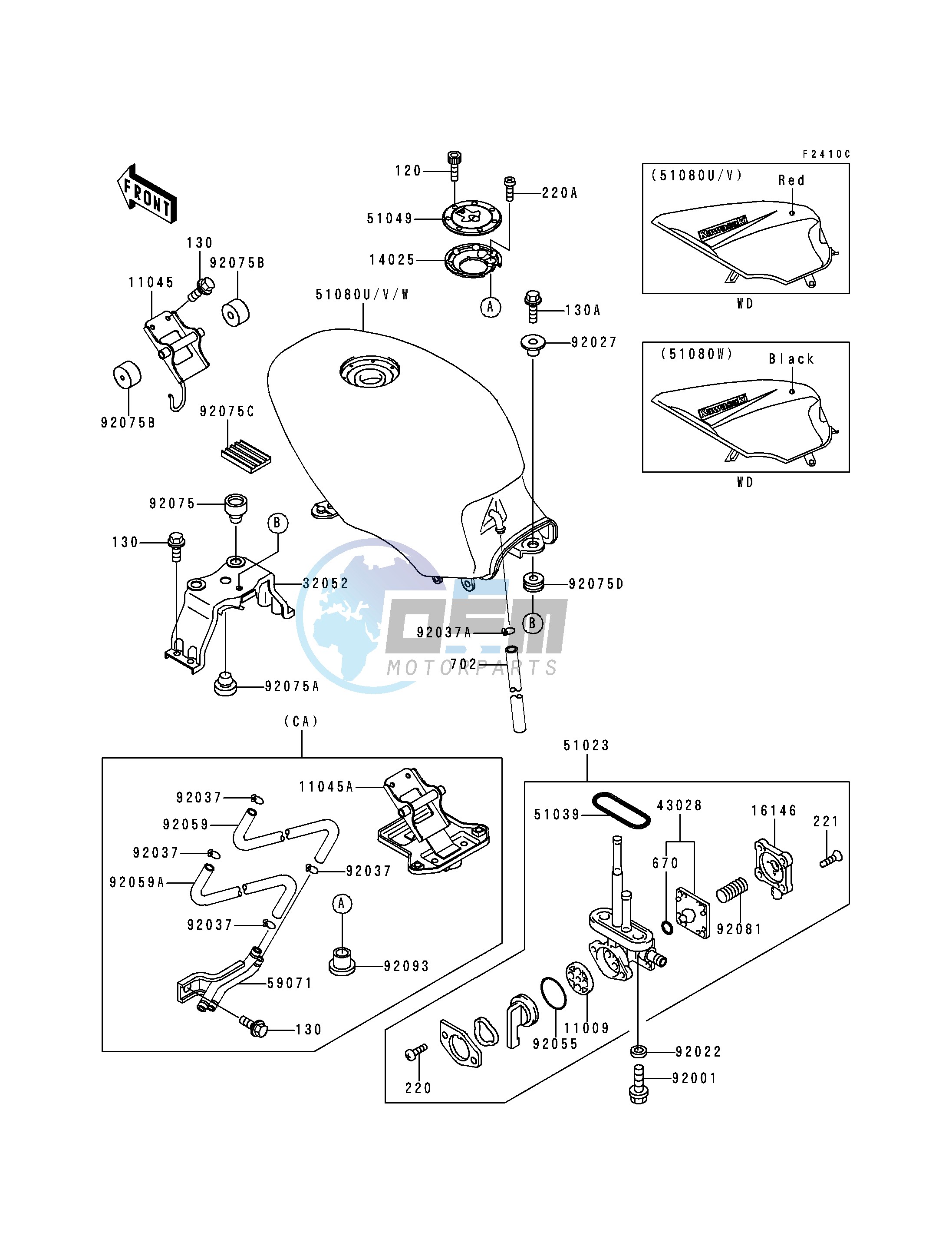 FUEL TANK -- EX500-D5- -