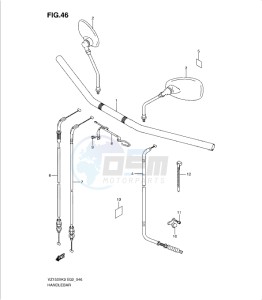 VZ1500L0 drawing HANDLEBAR