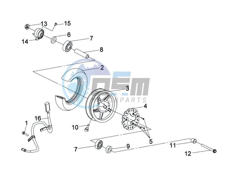 FR  WHEEL ASSY