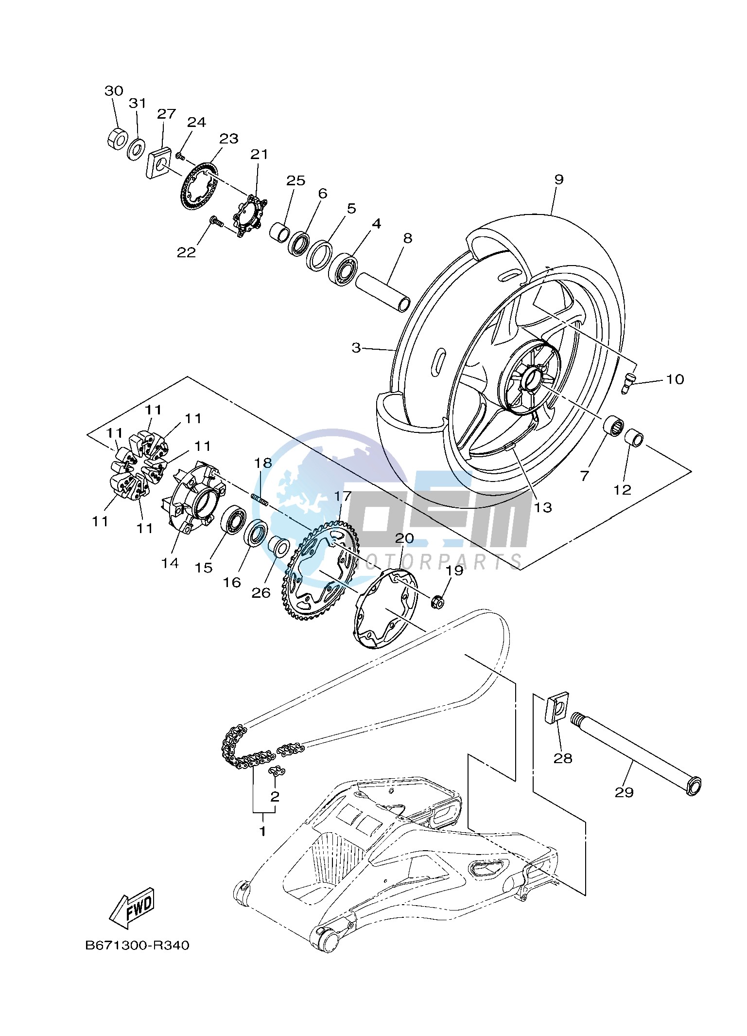 REAR WHEEL