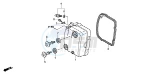 NVS504SH 502 drawing CYLINDER HEAD COVER