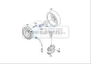 ZX-6R NINJA - 636 cc (EU) drawing GENERATOR