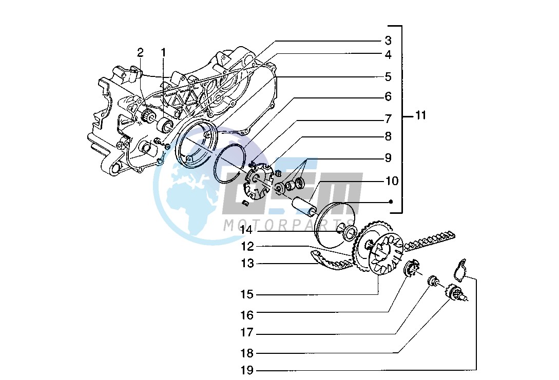 Driving pulley