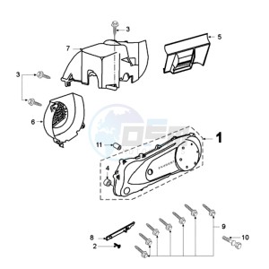 TKR2 WRC EU drawing CRANKCASE COVER