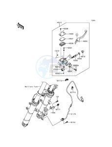 Z250SL_ABS BR250FFS XX (EU ME A(FRICA) drawing Front Master Cylinder