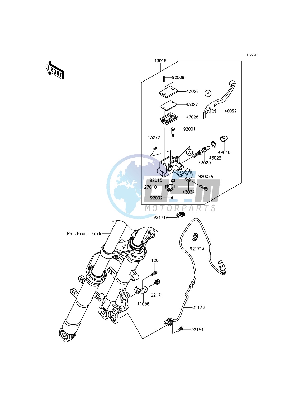 Front Master Cylinder