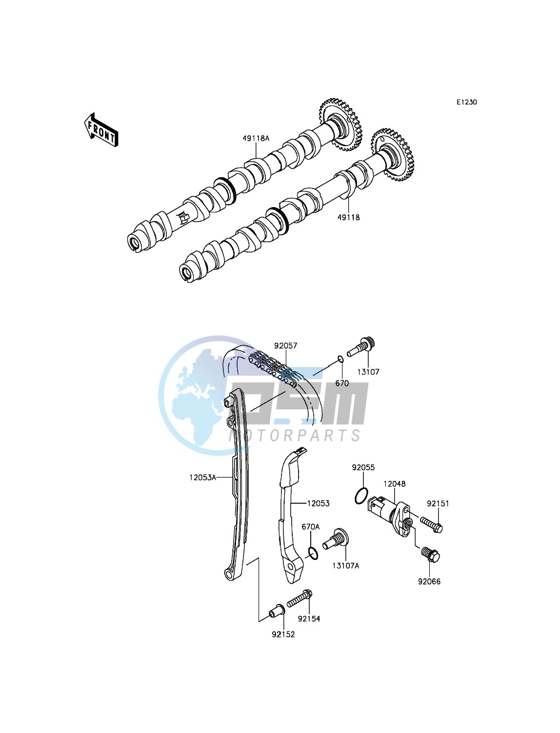 Camshaft(s)/Tensioner