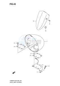 VZ800 (E3-E28) MARAUDER drawing HEADLAMP HOUSING