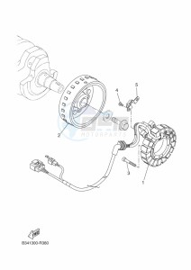 XTZ690D-B TENERE 700 (BEH4) drawing GENERATOR