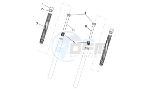 SR 50 ie AND carb. USA drawing Fork II