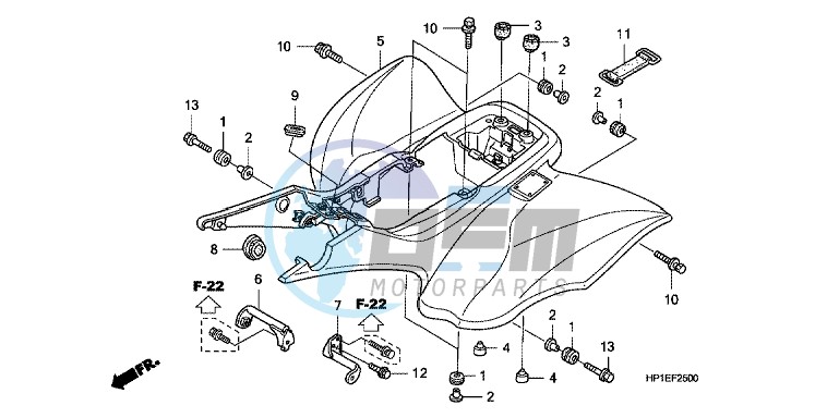 RIGHT CRANKCASE