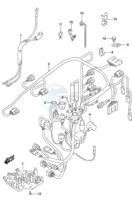 DF 25A drawing Harness Remote Control