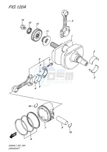 SV650 ABS EU drawing CRANKSHAFT