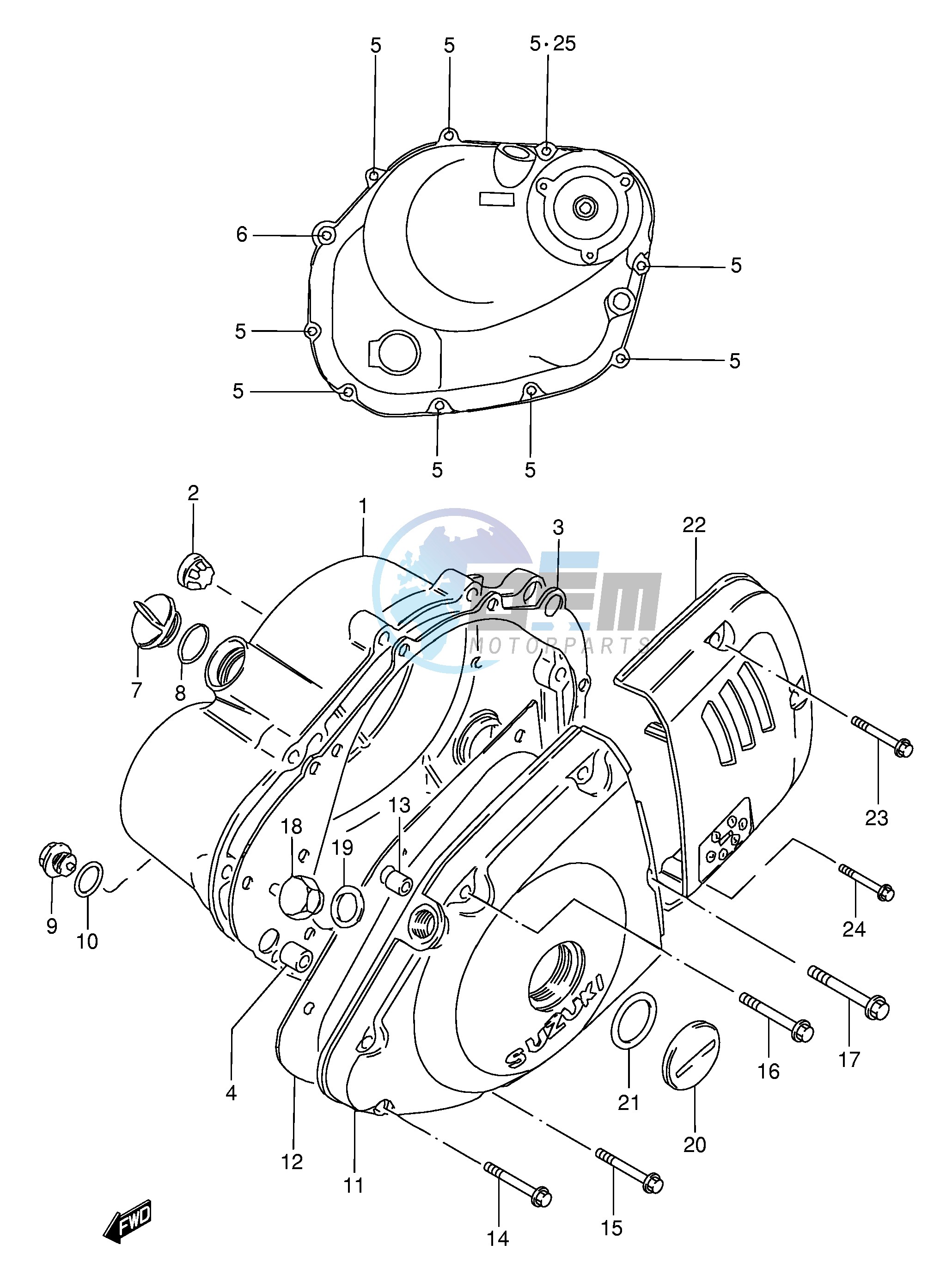 CRANKCASE COVER