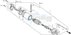 TRX350FE RANCHER 4X4 ES drawing STARTING MOTOR