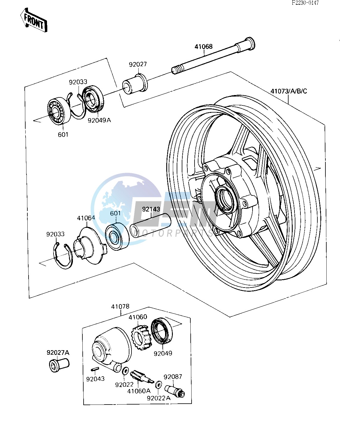 FRONT WHEEL