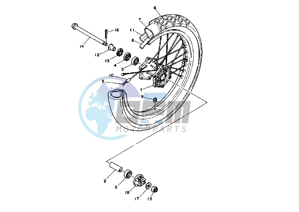 FRONT WHEEL