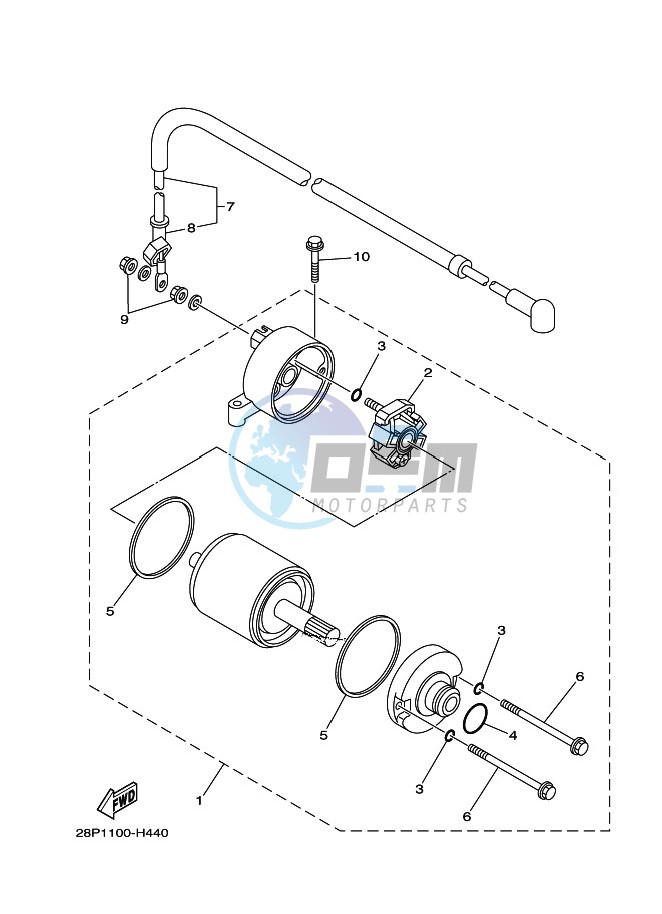 STARTING MOTOR