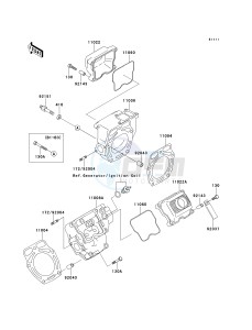 KAF 620 B [MULE 2520 TURF] (B1-B5) [MULE 2520 TURF] drawing CYLINDER HEAD