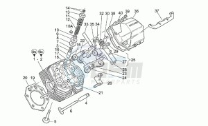 V 11 1100 Sport - Mandello Sport/Mandello drawing Cylinder head