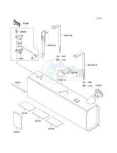 KAF 620 H [MULE 3010 4X4 HARDWOODS GREEN HD] (H6F-H8F) H8F drawing FUEL TANK