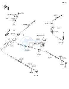 JET SKI ULTRA LX JT1500KHF EU drawing Cables