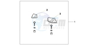 CBF1000A9 Europe Direct - (ED) drawing PILLION ARM REST SET