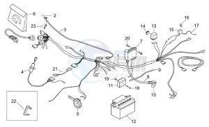 RX 50 racing 2003 drawing Electrical system