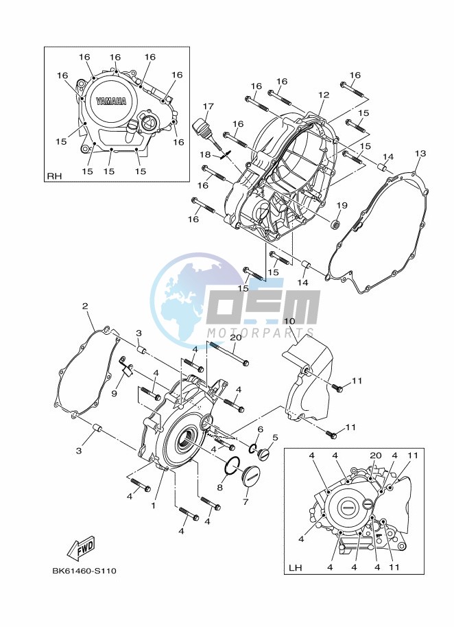 CRANKCASE COVER 1