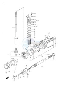 DF 70 drawing Transmission (2001-2008)