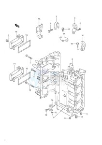 DF 60 drawing Cylinder Block