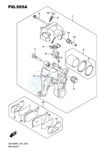 GSX-1300R ABS HAYABUSA EU drawing REAR CALIPER