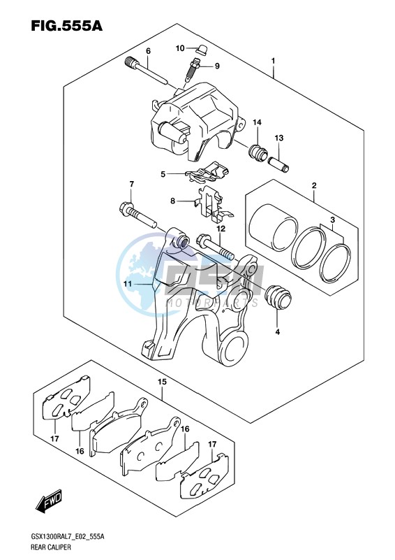 REAR CALIPER