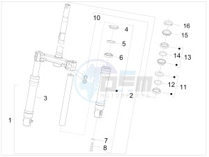 Fly 50 2t drawing Fork components (Wuxi Top)