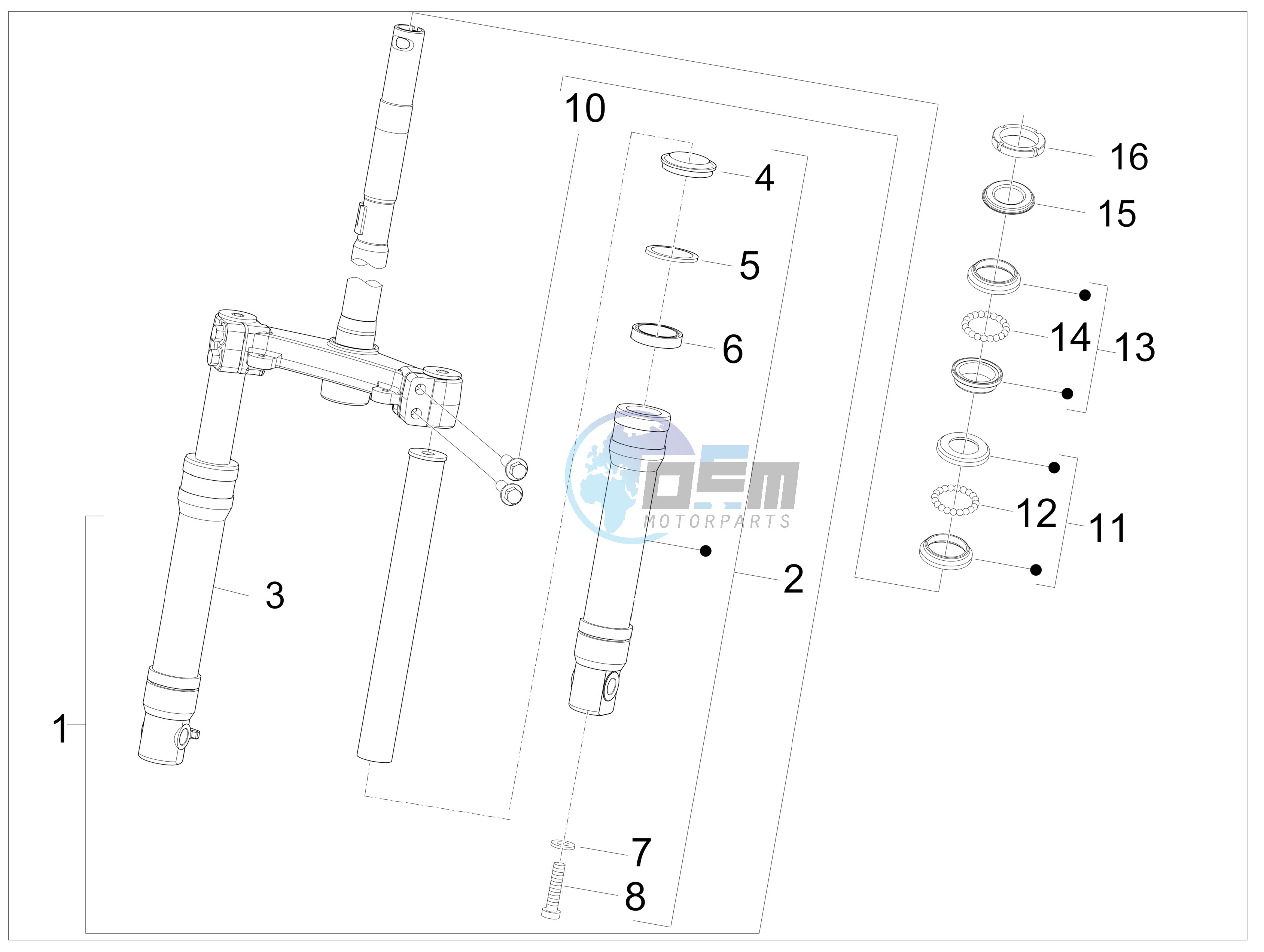 Fork components (Wuxi Top)