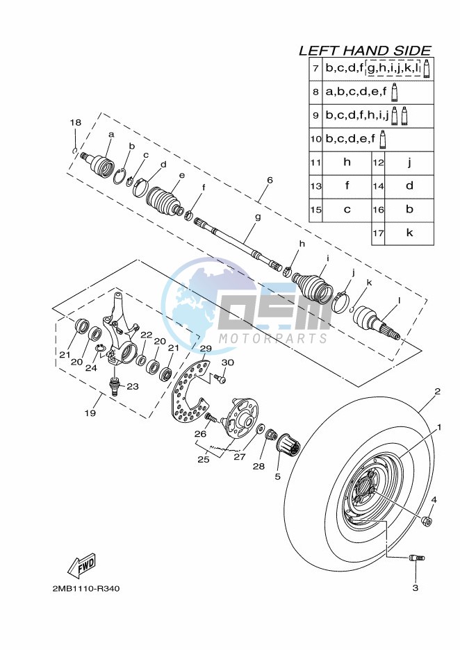 FRONT WHEEL