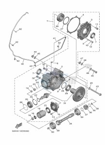 YXE850EN YX85EPAN (BANP) drawing DRIVE SHAFT