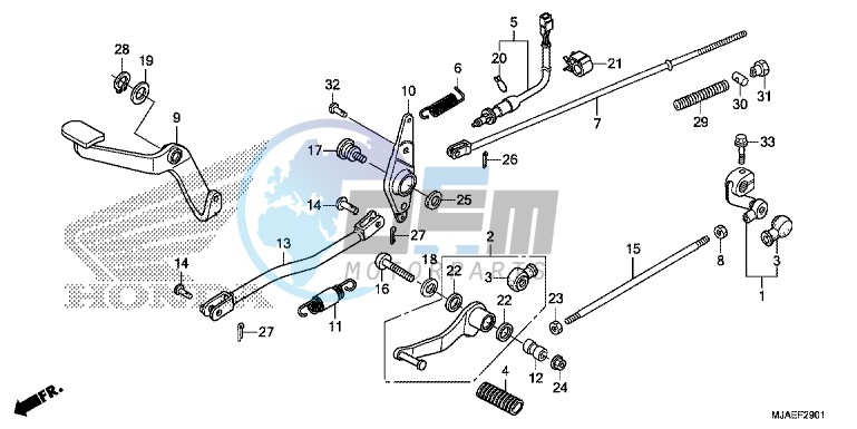 PEDAL (VT750S)