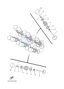 MT09 900 (1RCC) drawing VALVE