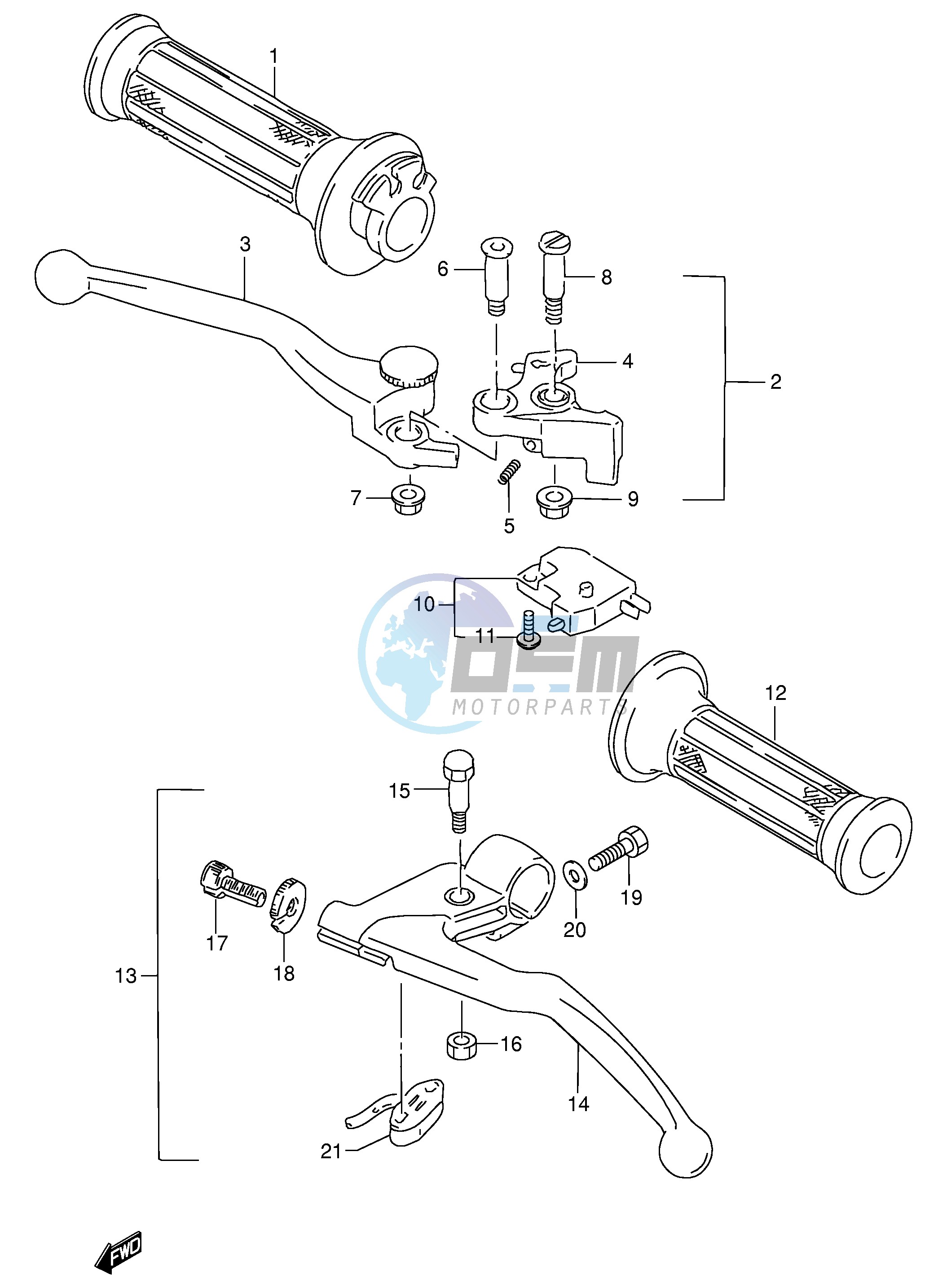 HANDLE LEVER