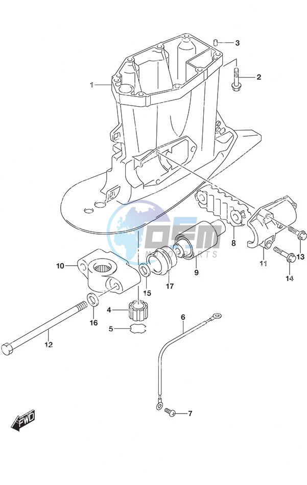 Drive Shaft Housing (C/R)