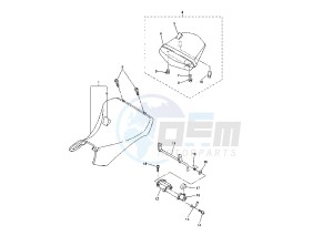 YZF R6 600 drawing SEAT