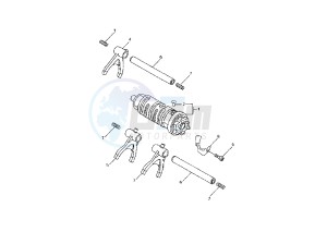 FZS FAZER 1000 drawing SHIFT CAM-FORK