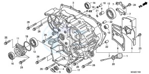 GL1800A France - (F / CMF) drawing REAR CASE