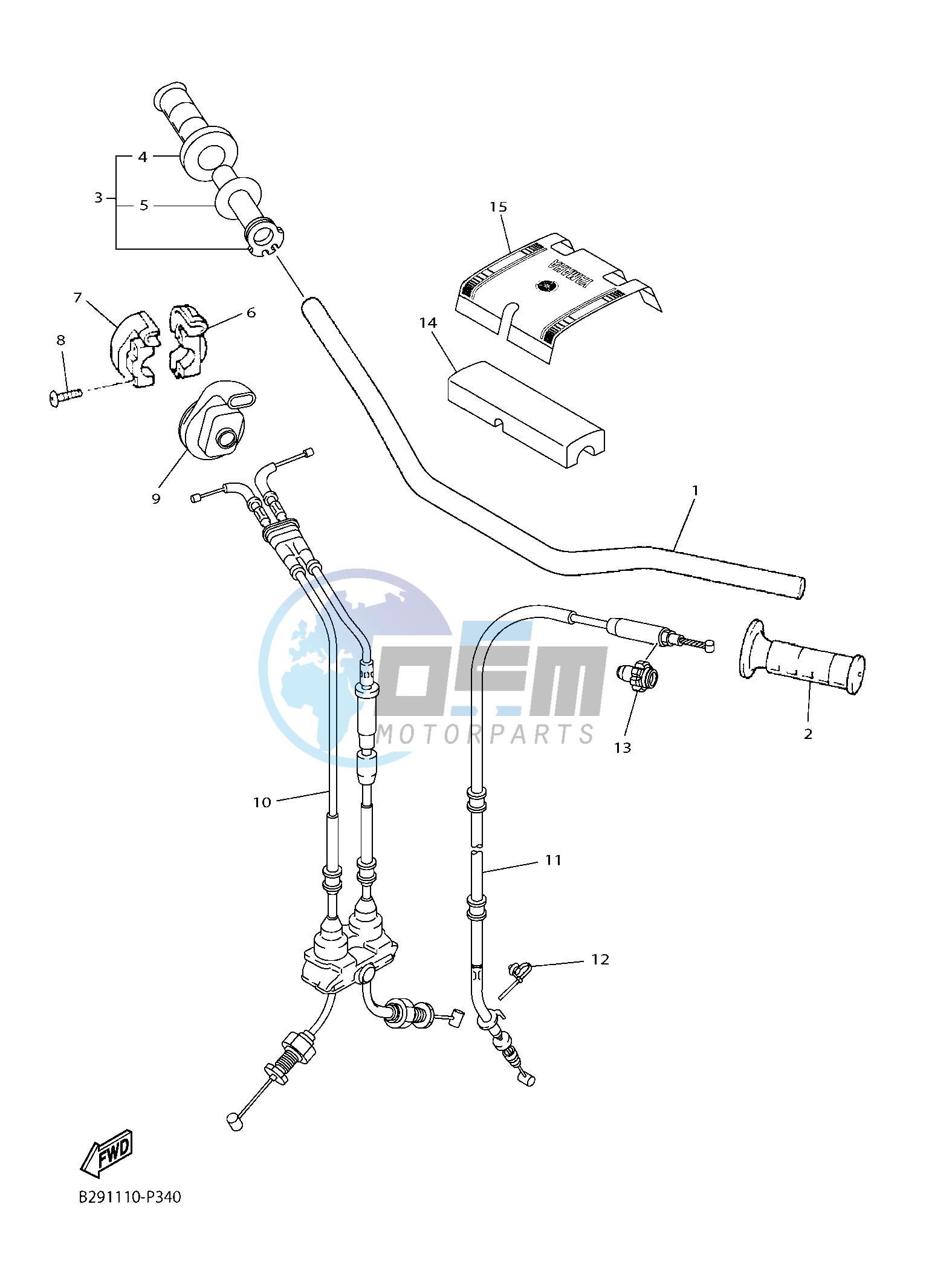 STEERING HANDLE & CABLE